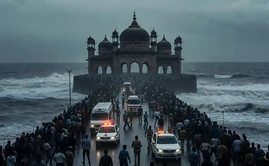 Haji Ali Fake Video  હાજી અલી દરગાહ નજીક સરેઆમ હત્યાનો વીડિયો સોશિયલ મીડિયા પર વાયરલ થતાં ફફડાટ; મુંબઈ પોલીસે નકારી અફવા