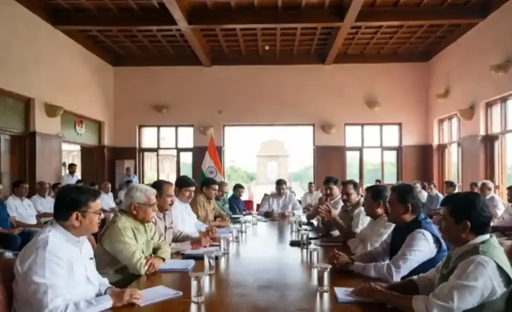 INDIA bloc meeting in Delhi નવા રસ્તાની શોધમાં 'INDIA' ગઠબંધન હાર પછી દિલ્હીમાં મહત્વની બેઠક, શું હશે આગળનો પ્લાન?