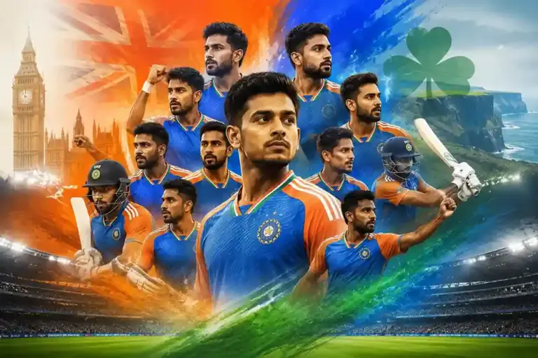 India T20I squads for ENG, IRE series ટીમ ઈન્ડિયાની મોટી જાહેરાત શ્રેયસ અય્યર બન્યો નવો T20I કેપ્ટન, ૧૫ વર્ષના વિસ્ફોટક બેટર વૈભવ સૂર્યવંશીને પણ મળ્યું સ્થાન; BCCI એ જાહેર કરી ૩ ટીમો