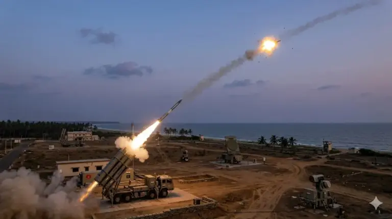 India's Indigenous Air Defense  ઈઝરાયેલના 'આયર્ન ડોમ' જેવું ભારતનું પોતાનું સુરક્ષા કવચ DRDO ના ઇન્ટરસેપ્ટર મિસાઇલ્સનું સફળ પરીક્ષણ.
