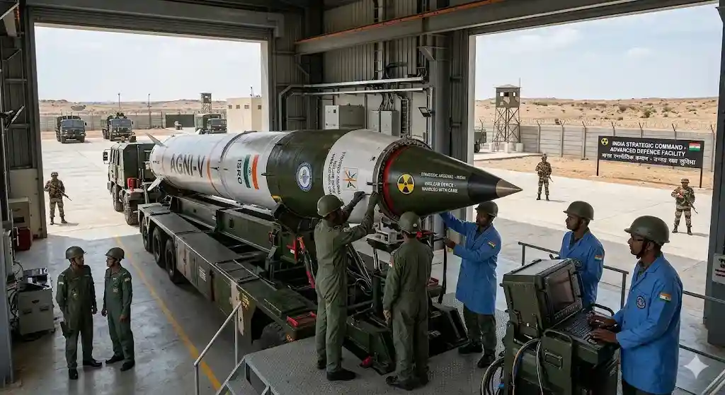 India's nuclear weapons ભારતનું પરમાણુ શક્તિમાં મોટું પ્રભુત્વ પરમાણુ વોરહેડ્સની સંખ્યા ૧૮૦ થી વધીને ૧૯૦ થઈ; પાકિસ્તાન કરતા ૨૦ વધુ હથિયારો…