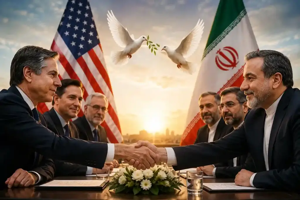 Iran US Peace Deal અમેરિકાઈરાન વચ્ચે શાંતિ કરારના એંધાણ, સંઘર્ષ સમાપ્ત થવાની 85% શક્યતા.