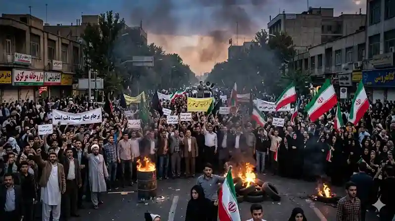 IranUS Peace Deal ઈરાનઅમેરિકા શાંતિ કરાર સામે ઈરાનમાં જ મોટો વિરોધ, તેહરાન અને મશહાદની સડકો પર ઉતરી ભીડ