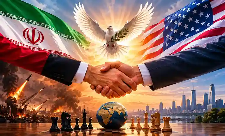 IranUS peace dealઈરાન સાથેની ડીલ ‘અંતિમ તબક્કે’ (Final Stages) ડોનાલ્ડ ટ્રમ્પનો દાવો – કરાર પર સહી થતાં જ ૩ દિવસમાં ખુલી જશે હારમુઝની ખાડી (Strait of Hormuz)