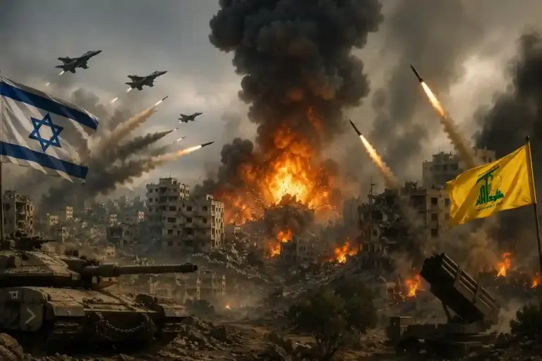 IsraelHezbollah Conflict  ઇઝરાયેલ હિઝબુલ્લાહ વચ્ચે જંગ તેજ ૪ ઇઝરાયેલી સૈનિકોના મોત, લેબનાનમાં ૧૮ લોકોએ જીવ ગુમાવ્યા