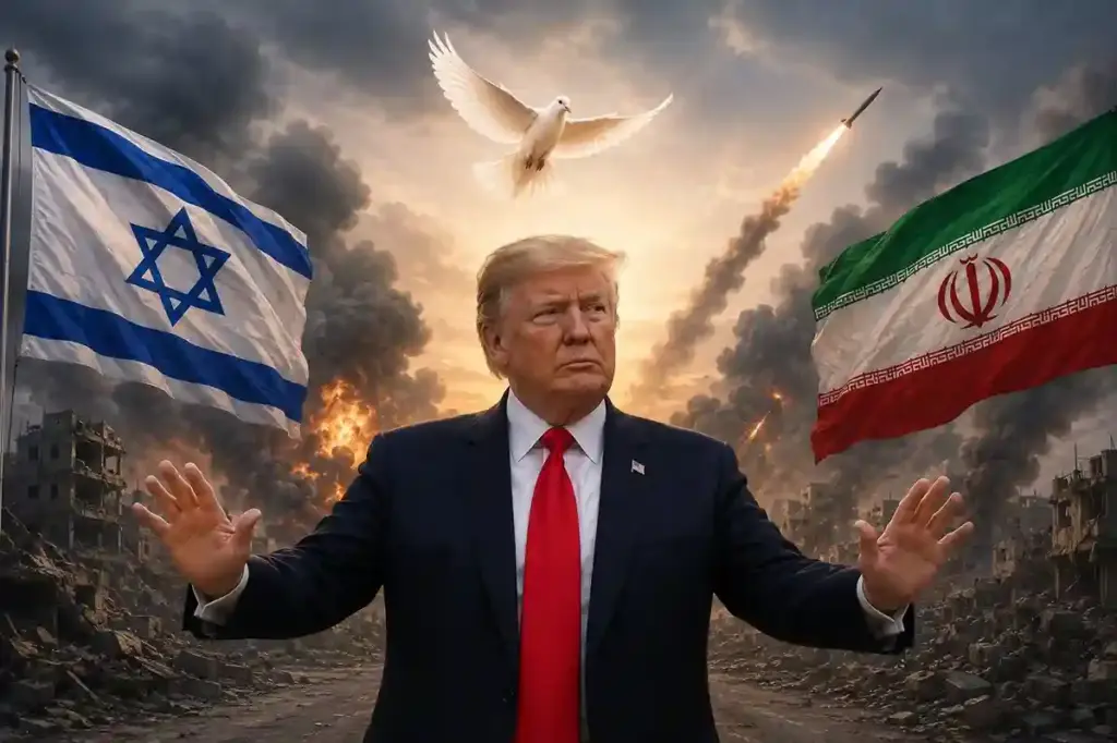 Israel Iran war શું શાંત થશે મધ્યપૂર્વ? ટ્રમ્પ ઈઝરાયેલઈરાન વચ્ચે આવ્યા, હુમલા રોકવાની કરી જોરદાર અપીલ.