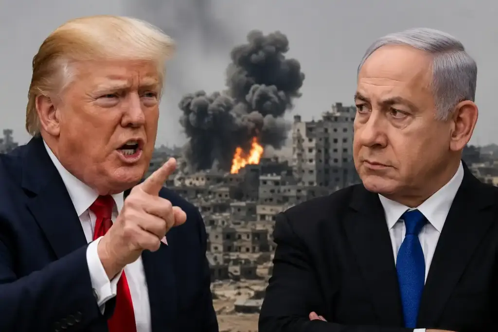 Israel US Tension    ઇઝરાયેલઅમેરિકા સંબંધોમાં તણાવ, ટ્રમ્પે નેતન્યાહુની યુદ્ધ નીતિની કરી આકરી ટીકા