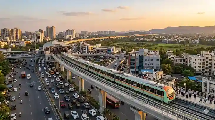 KanjurmargBadlapur Metro14 મુંબઈગરા માટે ખુશખબર કાંજુરમાર્ગબદલાપુર મેટ્રો14 પ્રોજેક્ટને મળી મંજૂરી, મુસાફરી થશે સરળ