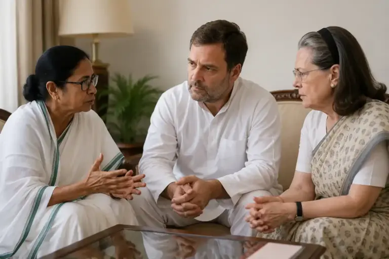 Mamata Gandhi Meeting  વિરોધપક્ષમાં નવા સમીકરણો? મમતા બેનરજીની ગાંધી પરિવાર સાથે ગુપ્ત બેઠક, કયા પદ પર છે નજર?