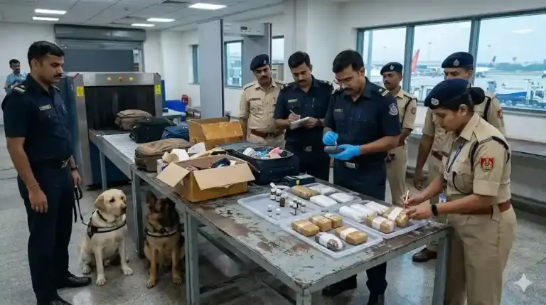 Massive Drug Bust at Bengaluru Airport  બેંગલુરુ એરપોર્ટ પર કસ્ટમ વિભાગની મોટી કાર્યવાહી 13.14 કરોડનું હાઈડ્રોપોનિક કેનાબીસ ઝડપાયું