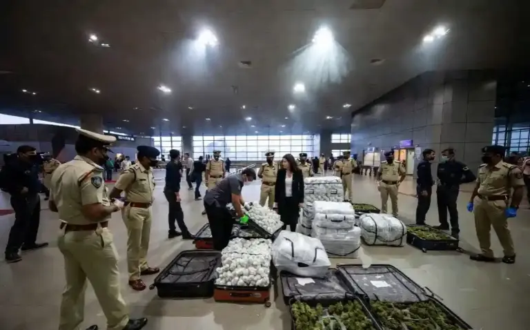 Mumbai Airport Drug Bust  મુંબઈ એરપોર્ટ પર કસ્ટમ્સનો મોટો સપાટો૧૧.૮૨ કરોડના ‘હાઈડ્રોપોનિક ગાંજા’ સાથે ખાનગી બેંકની મેનેજર યુવતીની ધરપકડ