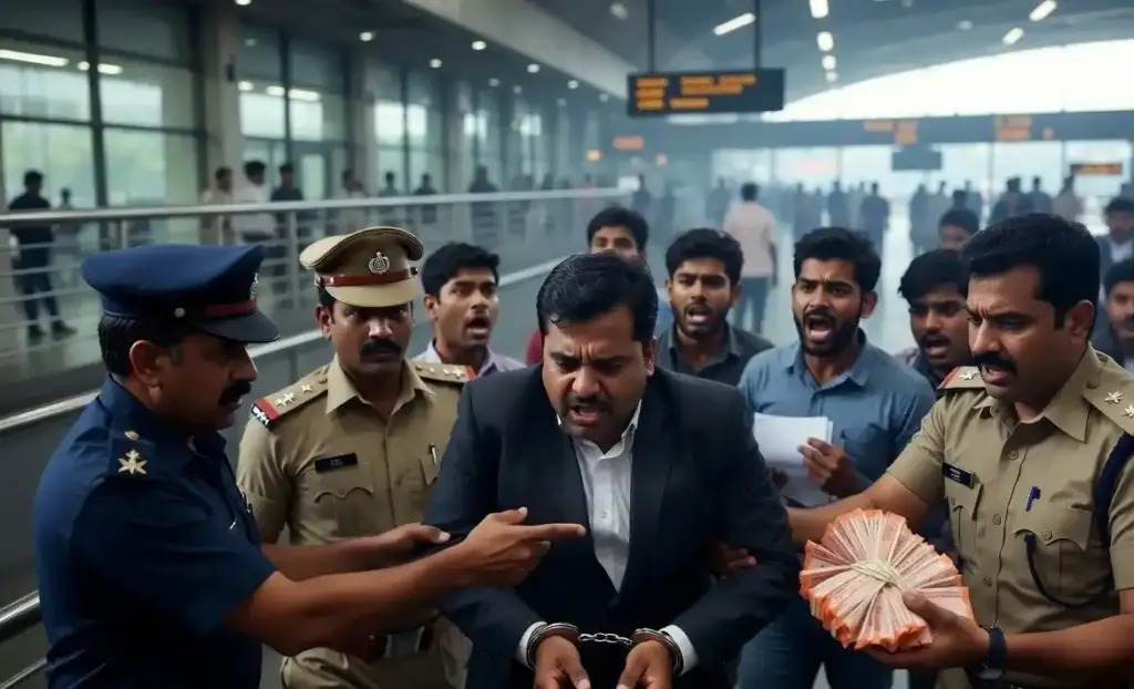Mumbai Airport Job Fraud Arrest મુંબઈ એરપોર્ટ પર નોકરીના નામે મોટી છેતરપિંડી ૬ બેરોજગાર યુવાનો પાસેથી ૭.૨૬ લાખ પડાવનારો ઠગ ૫ મહિના પછી ઝડપાયો