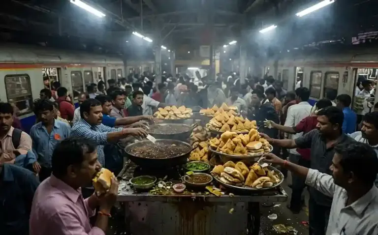 Mumbai Dadar Station Viral Video  મુંબઈકર્સના જીવ સાથે રમત! દાદર સ્ટેશનનો આક્રોશ જન્માવતો VIDEO; સવારનો નાસ્તો કરતાં પહેલાં સાવધાન