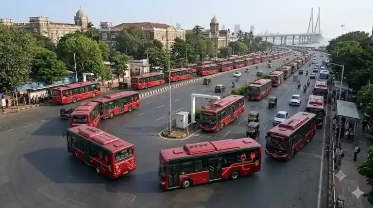 Mumbai Electric Buses  મુંબઈના રસ્તાઓ પર દોડશે 1500 નવી મિડી એસી ઈલેક્ટ્રિક બસ, મુંબઈગરાનો પ્રવાસ થશે વધુ સુગમ!