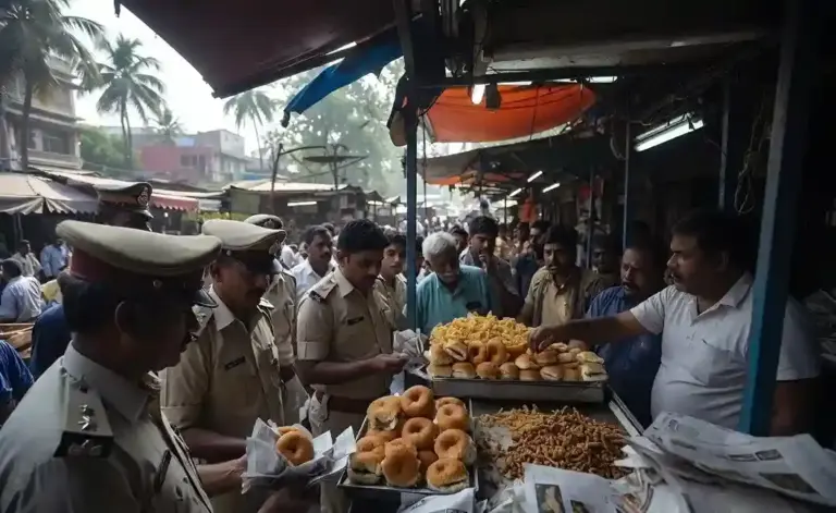 Mumbai FDA Newspaper Food Packing Fine  મુંબઈમાં વડાપાઉં અને ગરમ નાસ્તો પેક કરવા માટે છાપા (ન્યૂઝપેપર) વાપરનારાઓ સામે FDA લાલચોળ ૨૬ હોટલ અને સ્ટોલ ધારકો દંડાયા
