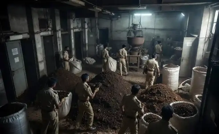 Mumbai FDA Raid Andheri Toxic Tea Powder  મુંબઈના અંધેરીમાં FDA નો સપાટો ૯૦૦ કિલો ભેળસેળયુક્ત ઝેરી ચાનો પાવડર જપ્ત, ગેરકાયદેસર કારખાનું કરાયું સીલ