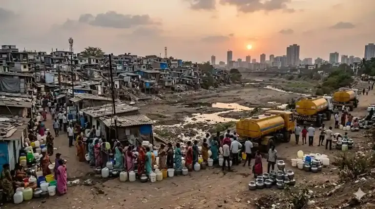 Mumbai Water crisis  નળમાં ટીપુંય પાણી નહીં! કુર્લામાં પાઈપલાઈન તૂટતા પાણી પુરવઠો ઠપ, હજારો પરિવારો પાણી માટે વલખાં મારવા મજબૂર!