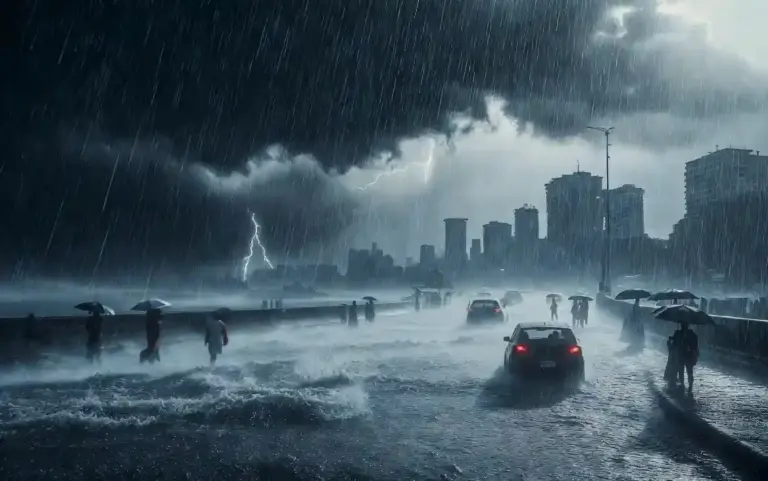 Mumbai Weather Monsoon Update  મુંબઈમાં મેઘરાજાનું રૌદ્ર સ્વરૂપ! ધોધમાર વરસાદથી જળબંબોળ જેવી સ્થિતિ, હવામાન વિભાગે જાહેર કર્યું ઈમરજન્સી એલર્ટ