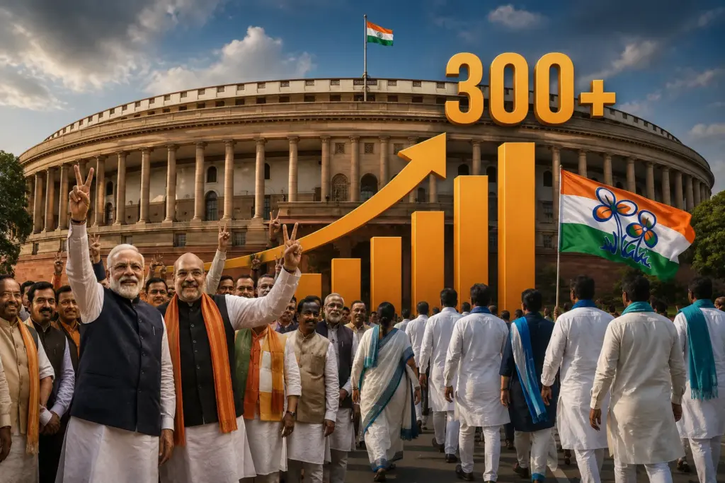 NDA Political Strength સંસદમાં બદલાશે સમીકરણો; ટીએમસીના બળવાખોર સાંસદોના ટેકાથી NDA ને મળશે 'બહુમતીનું બળ'.