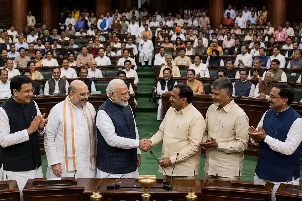 NDA Strengthening ટીઆરસી અને શિવસેના માં મોટા ગાબડાં, વિપક્ષના ગઠબંધન 'ઇન્ડિયા' માંથી નેતાઓના પક્ષપલટા બાદ એનડીએ મજબૂત
