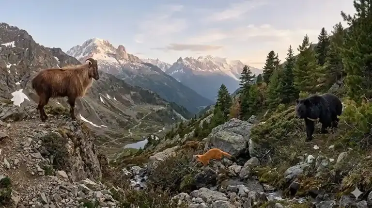 Nanda Devi Wildlife Discovery  ઉત્તરાખંડના નંદા દેવી પાર્કમાં જોવા મળ્યા હિમાલયન થાર અને સાઇબેરિયન વિઝલ, 40 ટ્રેપ કેમેરા ખોલશે વન્યજીવોના નવા રહસ્યો