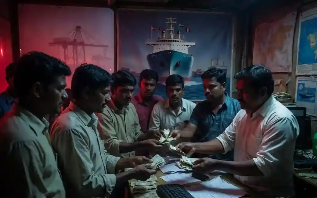 Navi Mumbai Kharghar Job Fraud Shipping પરદેશમાં નોકરીના નામે ‘પોણા બે કરોડ’નું ઇન્ટરનેશનલ કૌભાંડ ખારઘરની કંપનીએ શિપિંગમાં કરિયરની લાલચ આપી યુવાનોને લૂંટ્યા