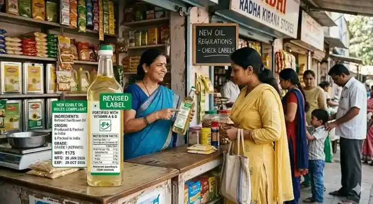 New Edible Oil Rules તેલના ભાવમાં હવે ઠગાઈ નહીં! ખાદ્ય તેલ ના ભાવ માં મળશે પારદર્શિતા, સરકારના નવા નિયમોથી ગ્રાહકોને થશે મોટો ફાયદો.