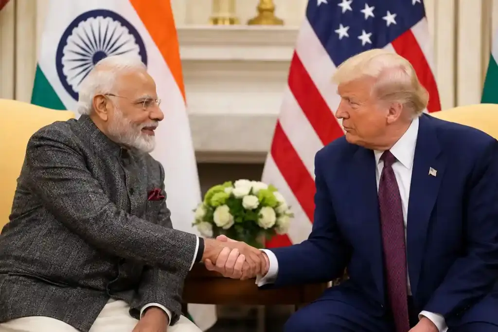 PM ModiTrump G7 Interaction G7 સમિટમાં મોદીટ્રમ્પ મુલાકાતનું 'બોડી લેંગ્વેજ' ડિકોડ હાથ તો મિલાવ્યો પણ ગળે ન મળ્યા, શું છે રાજકીય સંદેશ?