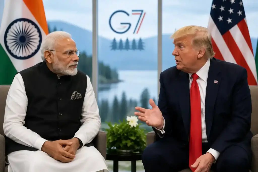 PM Modi Trump Meet ભારતઅમેરિકા સંબંધોને મળશે નવી દિશા? G7 સમિટ દરમિયાન PM મોદી અને ટ્રમ્પની મુલાકાતની શક્યતાઓ તેજ