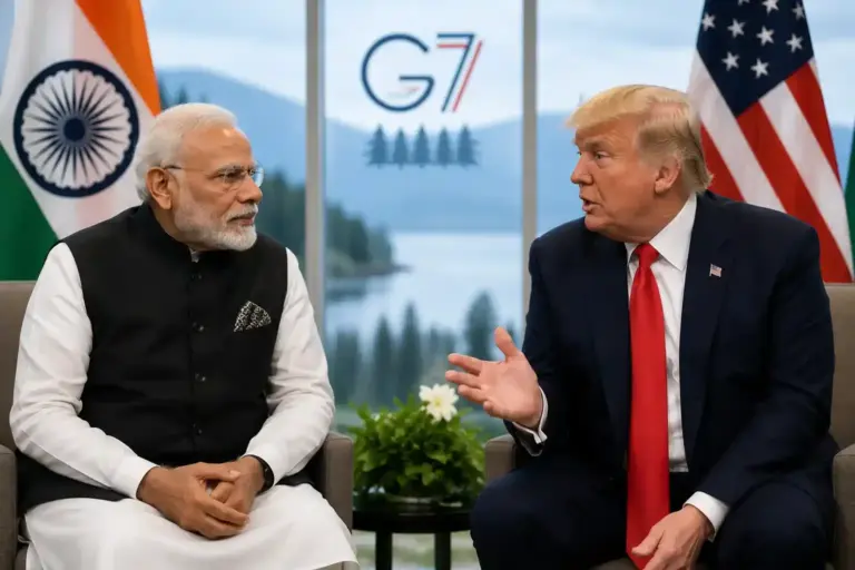 PM Modi Trump Meet  ભારતઅમેરિકા સંબંધોને મળશે નવી દિશા? G7 સમિટ દરમિયાન PM મોદી અને ટ્રમ્પની મુલાકાતની શક્યતાઓ તેજ