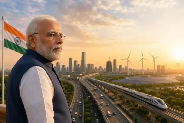 PM Narendra Modi's Achievements  પ્રધાનમંત્રી નરેન્દ્ર મોદીના 12 વર્ષનો કાર્યકાળ વિકાસ, સુશાસન અને બદલાતા ભારતની ગાથા