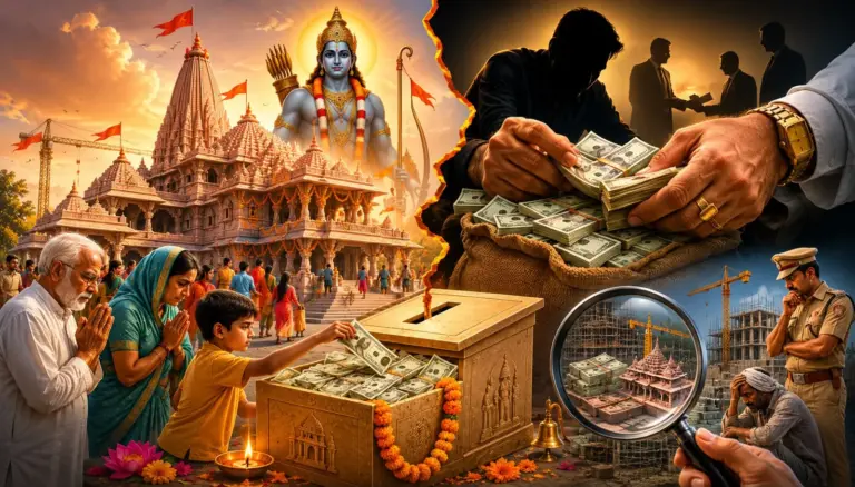 Ram Mandir Donation Scam   રત્નજડિત હાર અને ચરણ પાદુકા ગાયબ; અનિલ મિશ્રા અને ટિન્નુ યાદવ પર તપાસનો ગાળિયો