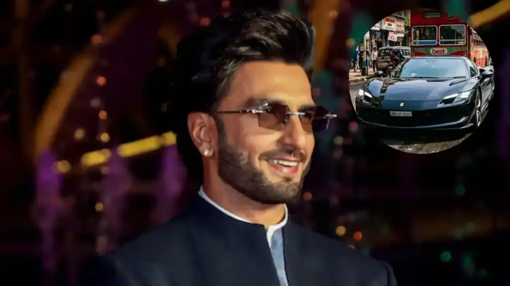 Ranveer Singh New Ferrari Car બોલિવૂડના 'ધુરંધર' રણવીર સિંહે વસાવી કરોડોની સુપરકાર; કિંમત અને લુક જોઈને આંખો પહોળી થઈ જશે