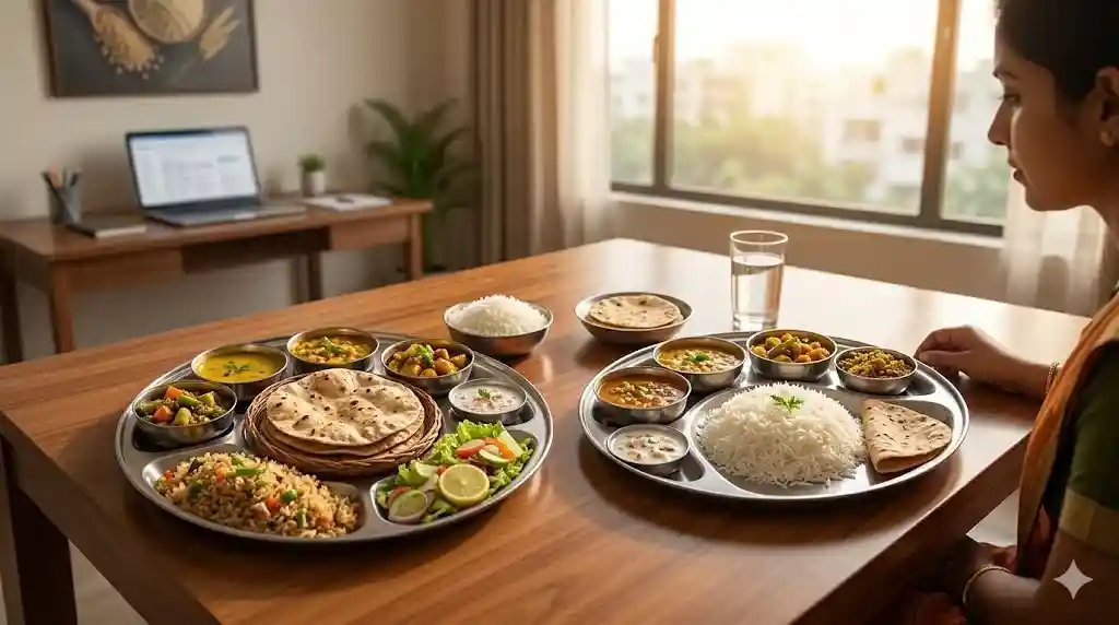 Roti vs Rice રોટલી કે ભાત... ગરમીમાં બપોરે શું ખાવું વધુ ફાયદાકારક છે? જાણો