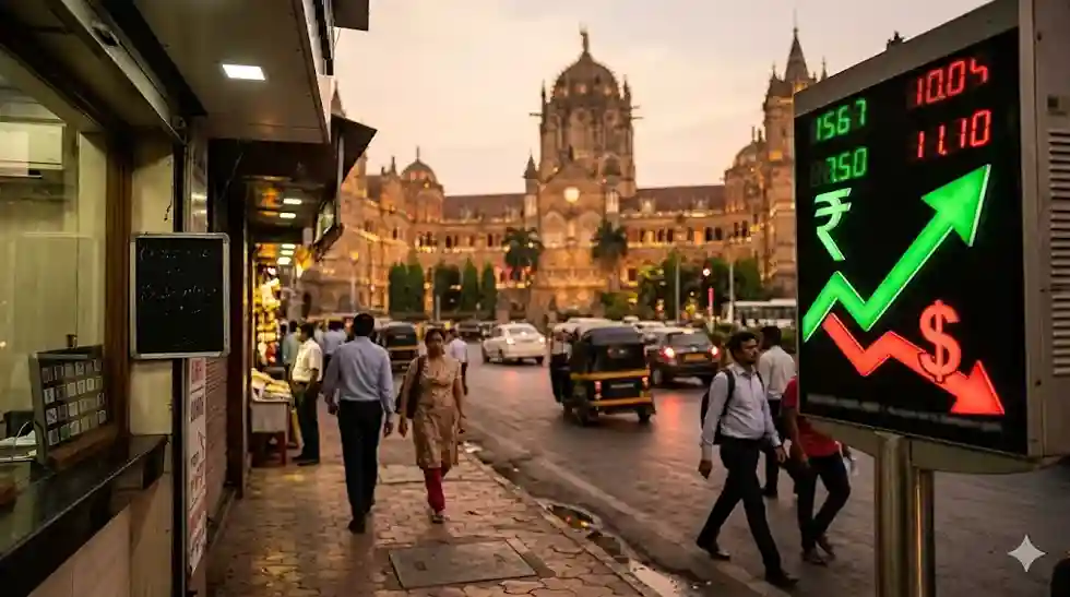 Rupee Strengthens Against Dollar ડોલર સામે રૂપિયો થયો મજબૂત રૂપિયાનું મૂલ્ય 94.85 ના સ્તરે પહોંચ્યું