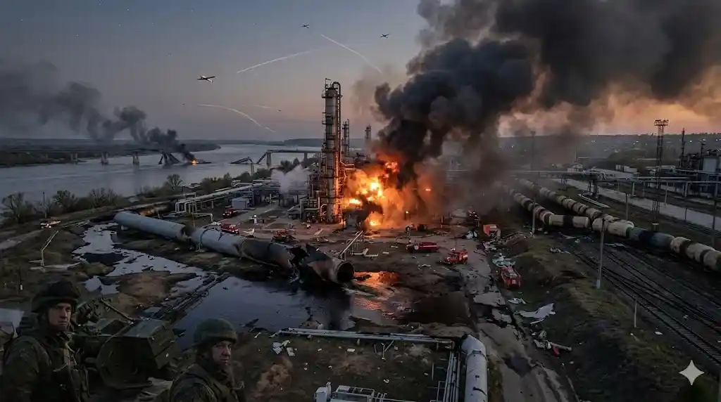 Russian Oil Production  પુતિન ટેન્શનમાં! યુક્રેનના ડ્રોન હુમલાએ રશિયાની કમર તોડી, ક્રૂડ ઓઈલના ઉત્પાદનમાં મોટો ઘટાડો..