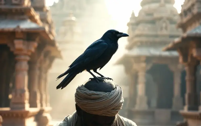 Shakun Shastra  કાગડો માથા પર બેસે તો શું ખરેખર સંકટ આવે છે? જાણો જ્યોતિષ શાસ્ત્ર મુજબ તેનું અસલી રહસ્ય અને બચવાના ઉપાયો