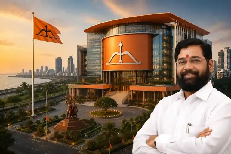 Shiv Sena Factional Rivalry  શિવસેનામાં વર્ચસ્વની જંગ એકનાથ શિંદે જૂથ મુંબઈમાં બનાવશે નવું 'શિવસેના ભવન'