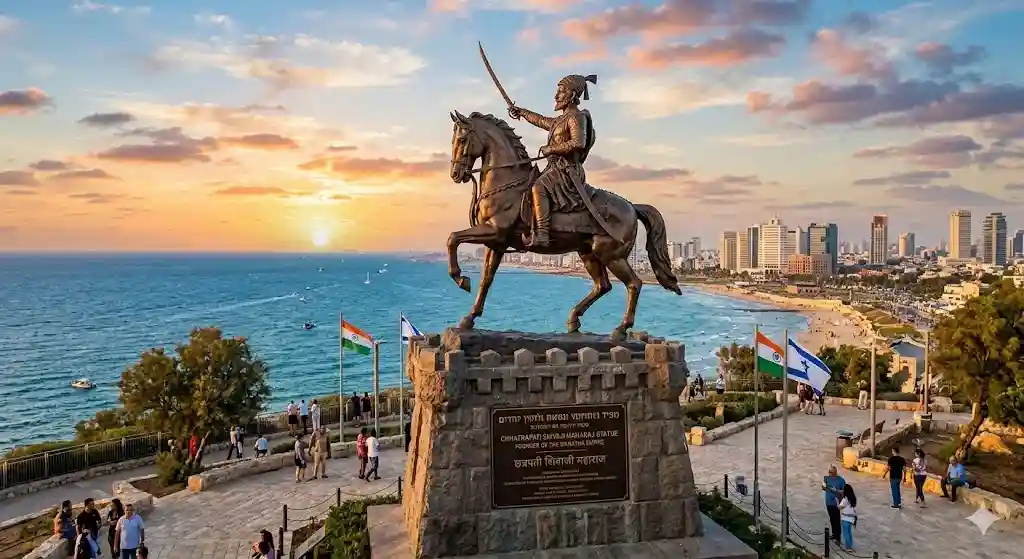 Shivaji Maharaj Statue Israelવૈશ્વિક સ્તરે છત્રપતિ શિવાજી મહારાજનો જયઘોષ; ઈઝરાયલમાં સ્થપાશે ભવ્ય પ્રતિમા;મજબૂત થશે ભારતઈઝરાયલ સંબંધો
