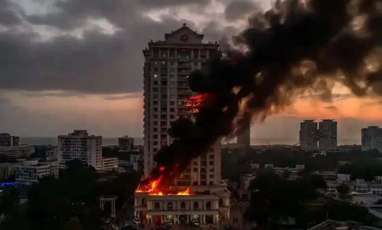 South Mumbai Fire। દક્ષિણ મુંબઈના હાઈપ્રોફાઈલ કફ પરેડમાં આલીશાન ઈમારતમાં ભીષણ આગ, ધુમાડાના ગોટેગોટાથી મચી અફરાતફરી