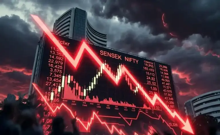 Stock Market Update| રોકાણકારોના કરોડો રૂપિયા સ્વાહા! શેરબજારમાં અચાનક કેમ મચી ગઈ દોડધામ? આ ૪ કારણોએ વધાર્યું ટેન્શન