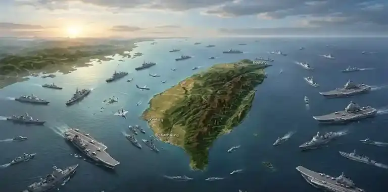 Taiwan Strait Tensions  તાઈવાનની આસપાસ ચીનના 5 થી 6 યુદ્ધપોતોની કાયમી તહેનાતી, યુદ્ધની તૈયારી કે દબાણની રાજનીતિ?