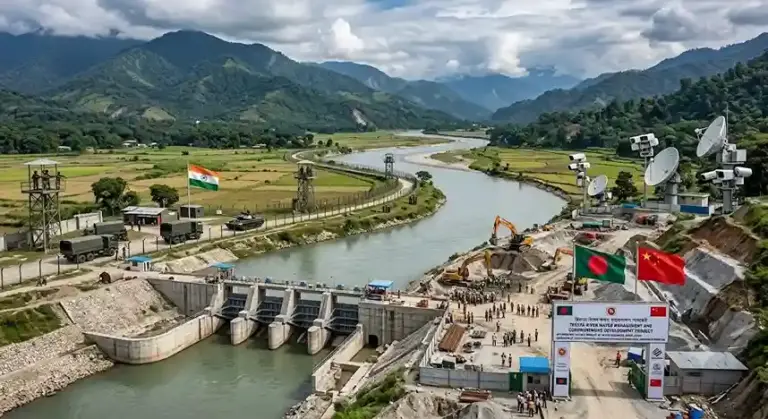 Teesta River Project  તીસ્તા નદી પ્રોજેક્ટ માટે બાંગ્લાદેશે ચીનની મદદ માંગી ભારત માટે વધ્યું સુરક્ષાનું જોખમ