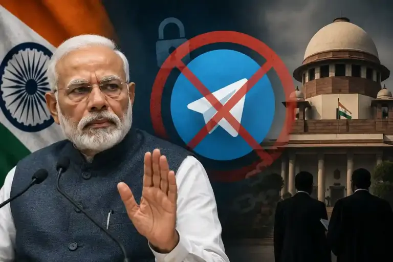 Telegram ban  ટેલિગ્રામ પર પ્રતિબંધ દિલ્હી હાઈકોર્ટમાં કેન્દ્ર સરકારનો બચાવ, ગંભીર ગુનાઓ અને પેપર લીક માટે ગણાવ્યું જવાબદાર
