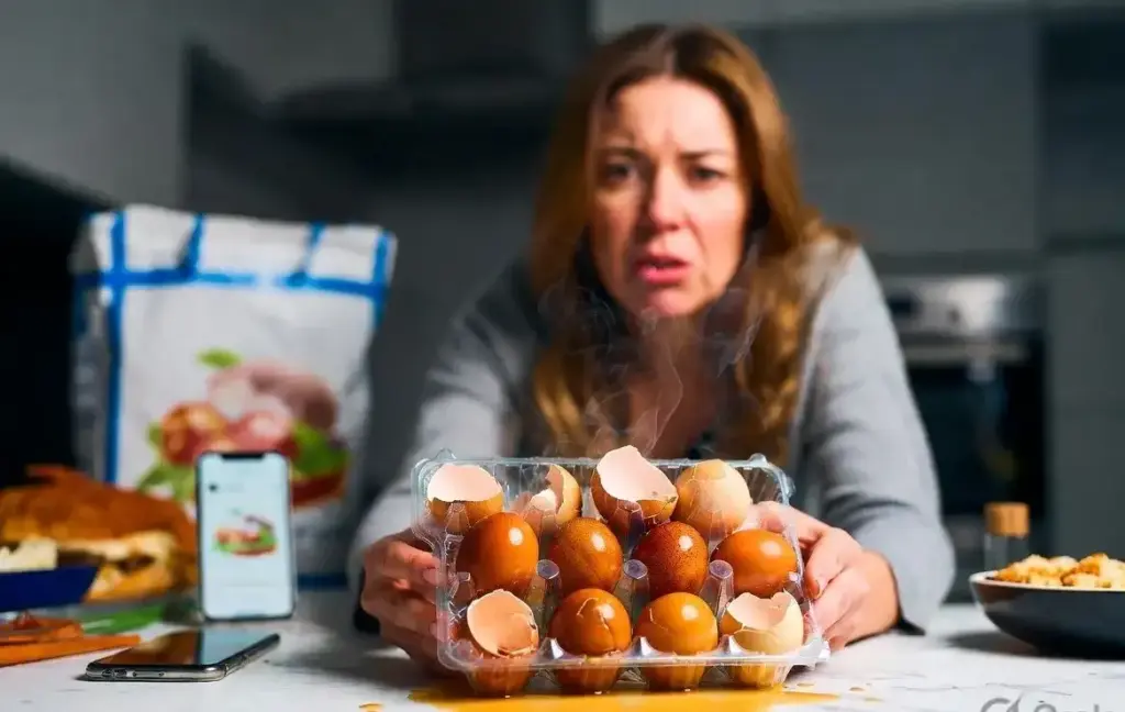 Thane Online Rotten Eggs Delivery ઓનલાઈન ડિલિવરીમાં ગ્રાહકોના આરોગ્ય સાથે ચેડાં ઠાણેની મહિલાએ મંગાવેલા ઇંડા સડેલા નીકળ્યા, એફડીએમાં થઈ સત્તાવાર ફરિયાદ