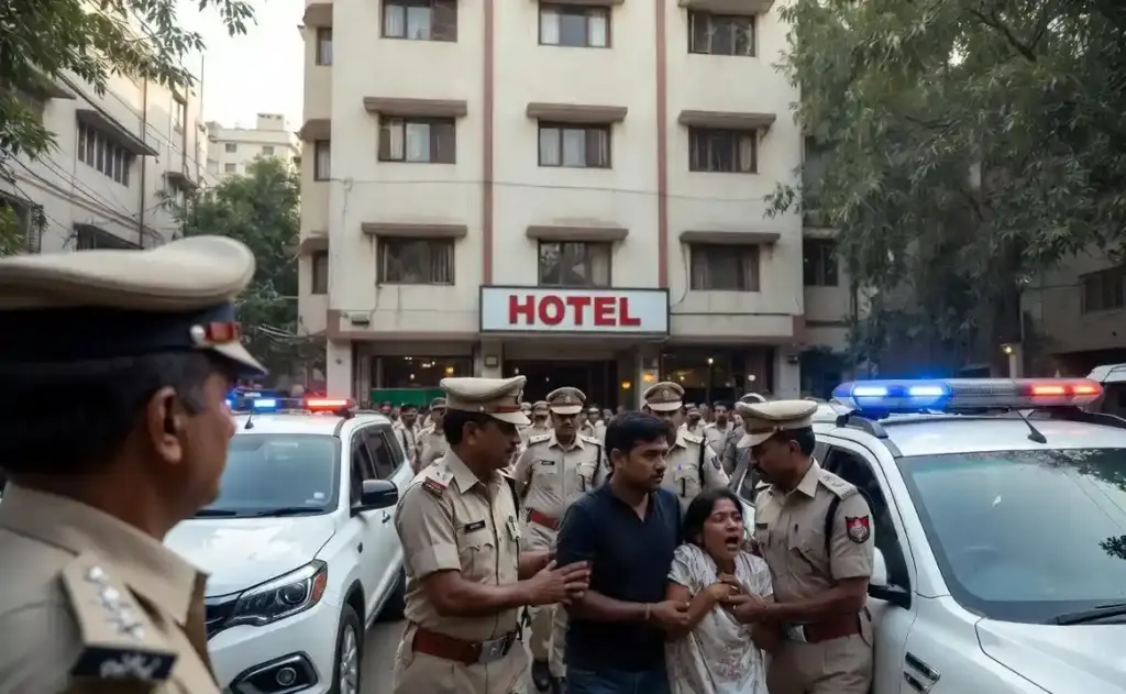 Thane Sex Racket Busted ઠાણેમાં હાઈપ્રોફાઈલ સેક્સ રેકેટનો પર્દાફાશ ક્રાઈમ બ્રાન્ચે હોટલ પર દરોડો પાડી મહિલા દલાલને દબોચી, બે પીડિતા મુક્ત