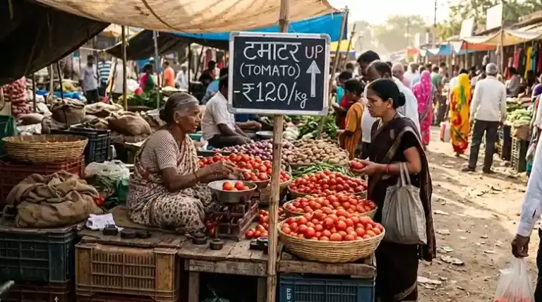 Tomato Prices ફરી એકવાર મોંઘવારીનો માર, ટામેટાના ભાવમાં તોતિંગ વધારો અને નબળા ચોમાસાની ચિંતા
