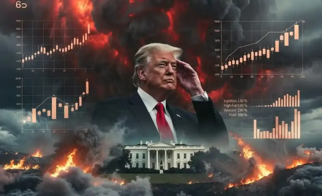 Trump Inflation Crisis ઈરાન સામેનું યુદ્ધ અમેરિકાને ભારે પડ્યું! મોંઘવારીએ તોડ્યો રેકોર્ડ, વાઈટ હાઉસમાં દોડધામ