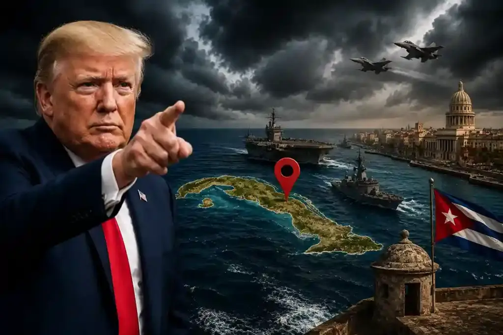 Trump's Cuba Policy  વેનેઝુએલા અને ઈરાન પછી હવે આ દેશ પર અમેરિકાની નજર? ડોનાલ્ડ ટ્રમ્પે આપ્યા સૈન્ય કાર્યવાહીના સંકેત