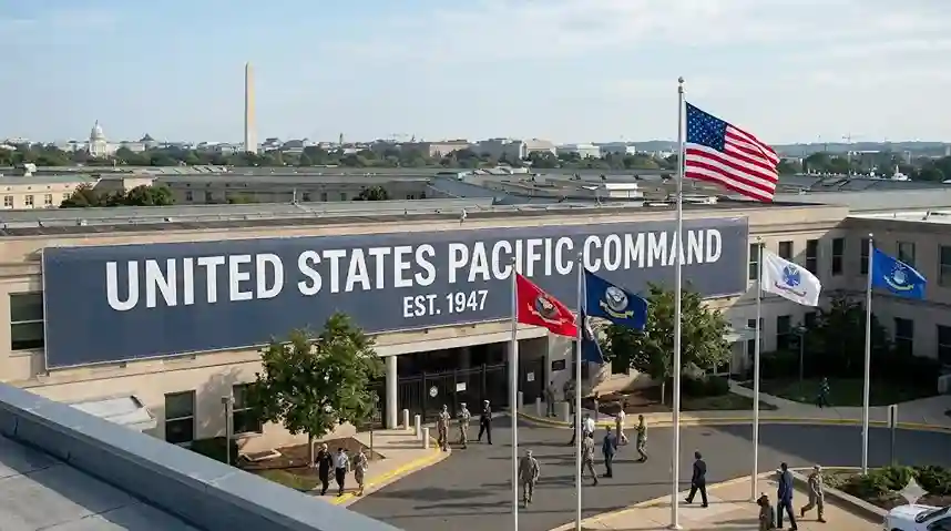 U.S. IndoPacific Command Rename ફ્રાન્સમાં મોદીટ્રમ્પની મુલાકાત પહેલાં અમેરિકાનો મોટો આંચકો! ભારત સાથે કરી દીધો મોટો 'આ’ ખેલ.